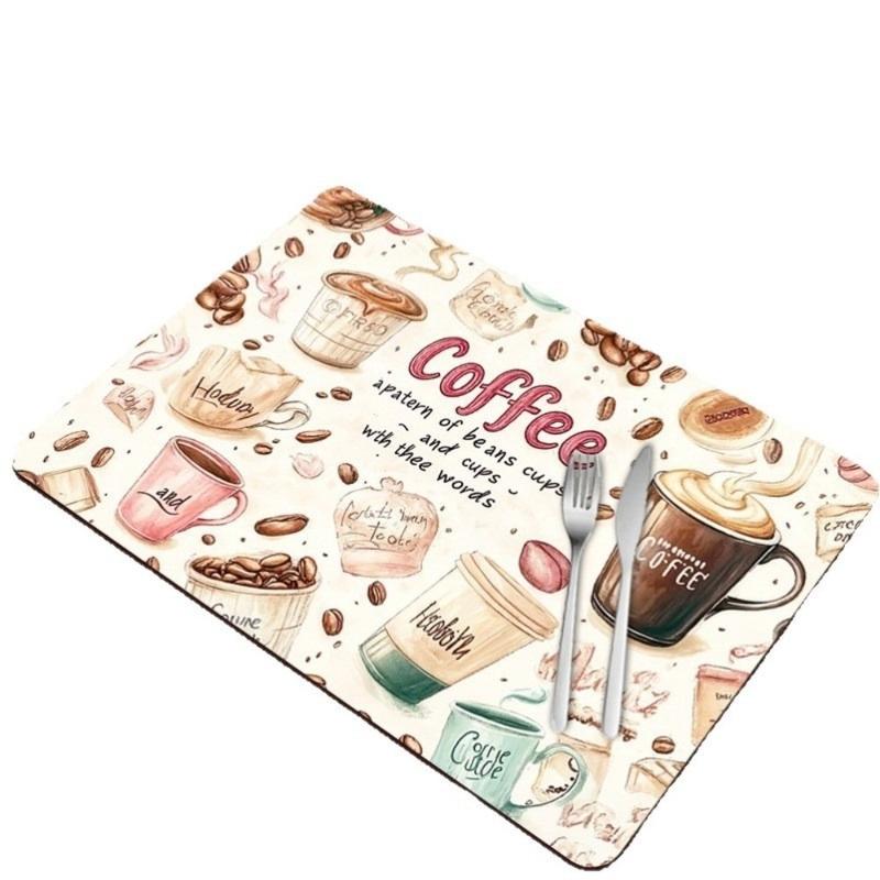 Thetea Thực tế Chống thấm nước Tấm lót máy pha cà phê Khô nhanh Chống trơn…