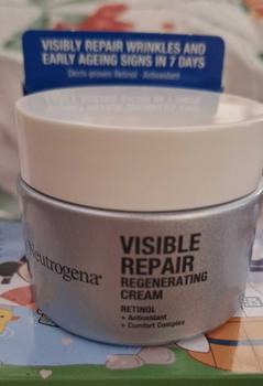 Product Review of NEUTROGENA Visible Repair Regenerating Cream 50g -  Facial Moisturizer - Skincare Retinol Anti Aging from T**e 2