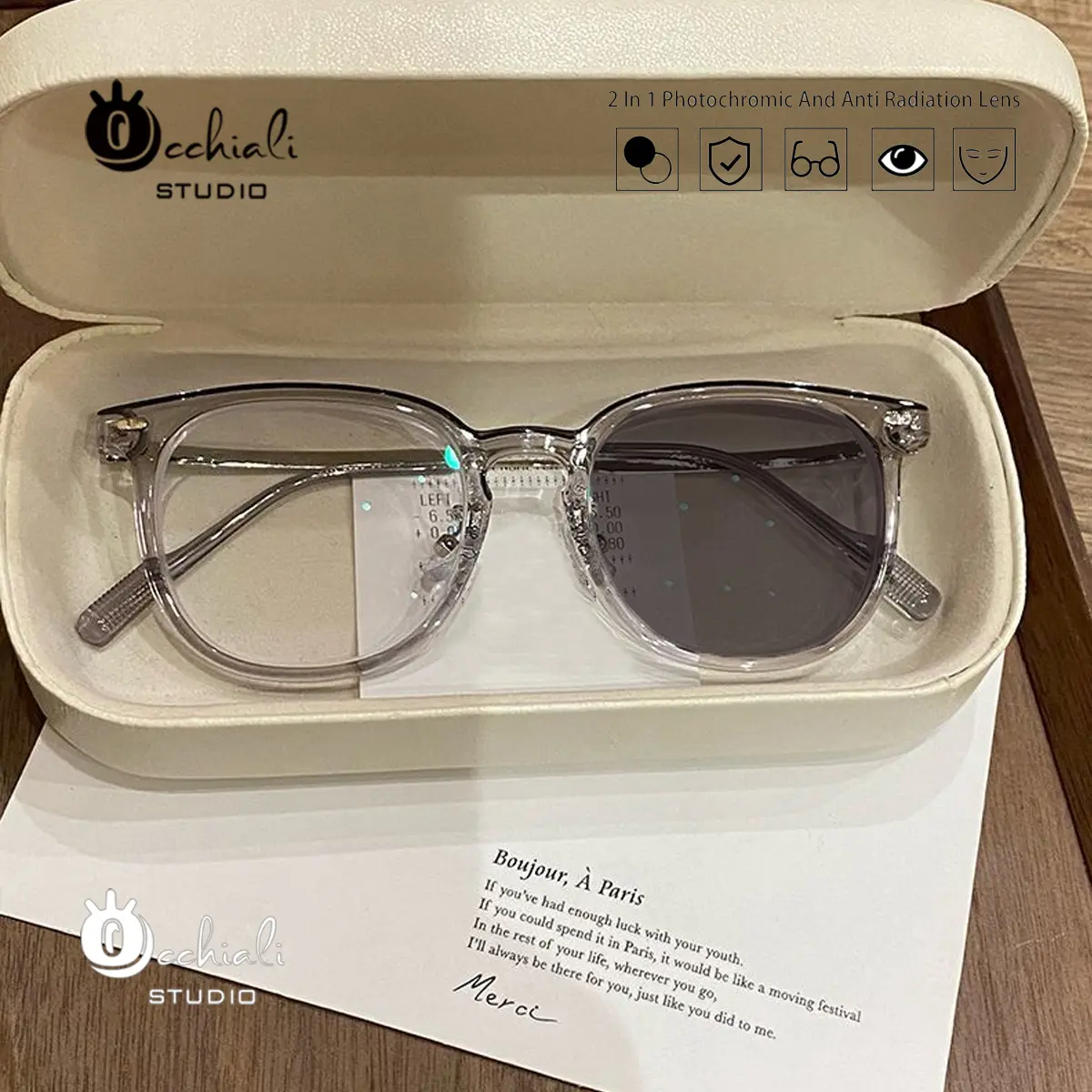 Anti Radiation Eyeglasses Square Frame Computer Glasses For Women anti-radiation-eyeglasses-square-frame-computer-glasses-for-women