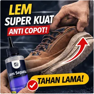 Flap Shoes Care - Shoe Glue - Lem Sepatu Canvas Super Kuat Original - Lem Sepatu Cleaner