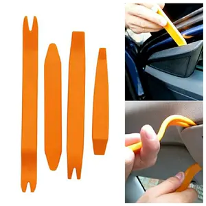 SET 4 in 1 Alat Pengungkit Panel Mobil Removal Pry Tools Radio Door Trim