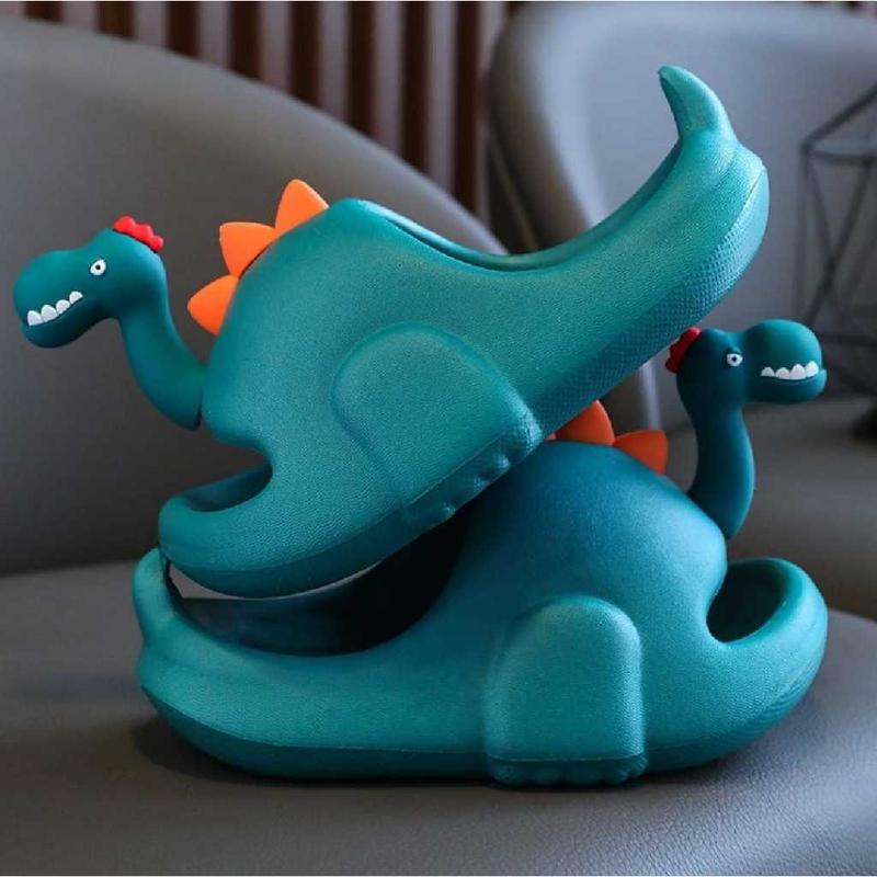 Sendal Selop Anak Sandal Dinosaurus 3D Anak Laki/Cewek Sandal Karet Nyaman Pake Anti Licin 0