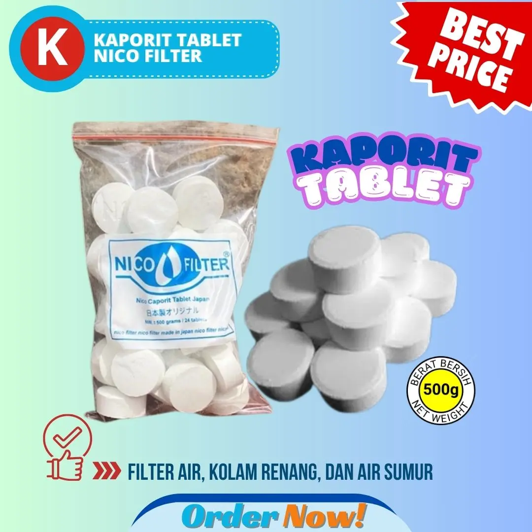 KAPORIT NICO FILTER HARGA TERMURAH filter air banjir