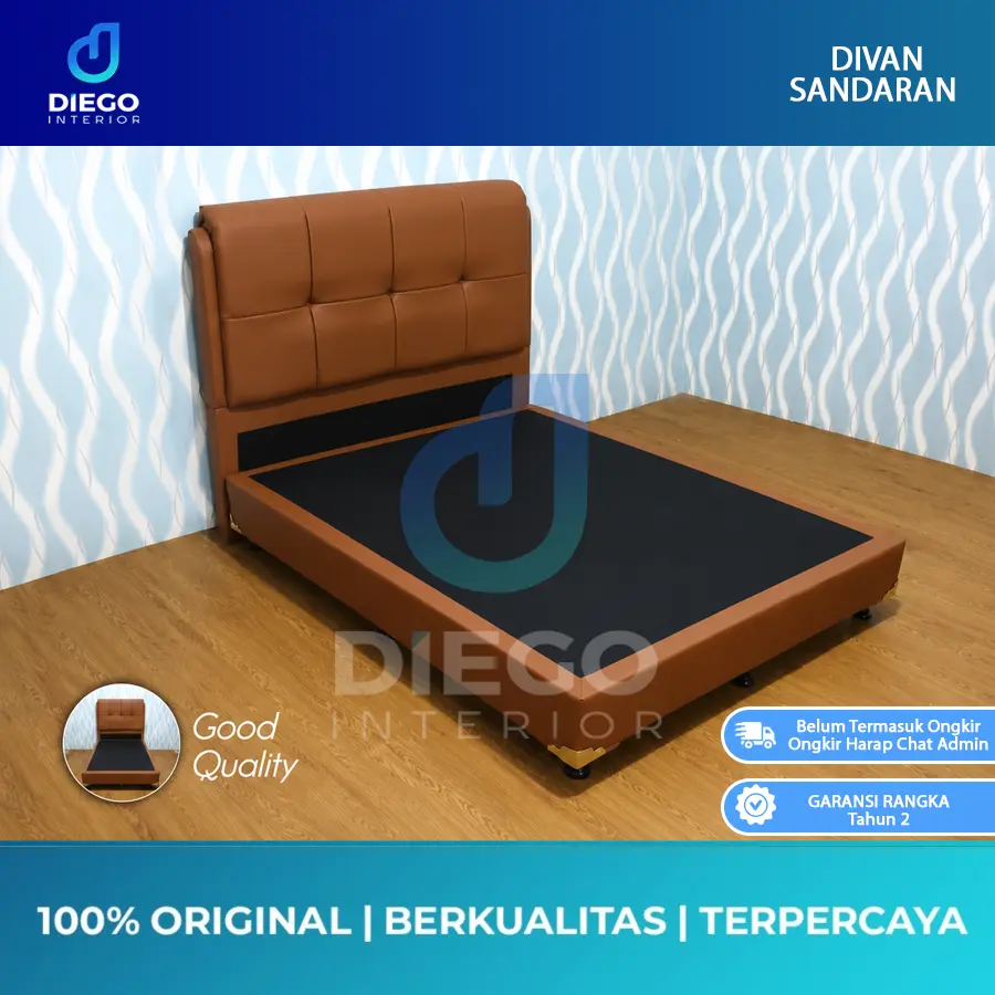 [PROMO] Divan Dipan Ranjang Sandaran Monaco Rangka Tempat Tidur Untuk Kasur Matras