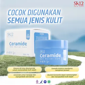 SR12 Ceramide Skin Barrier Care 18gr Moisturizer Pencerah Dan Pelembab Wajah Menjaga Merawat Skin Barrier Kulit Cocok Semua Jenis Kulit