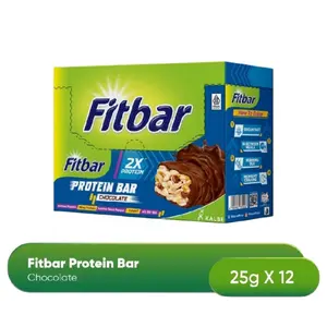 Fitbar Protein Chocolate 12x25gr -Snack Multigrain