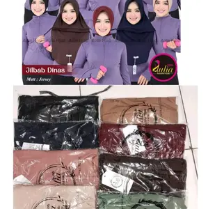 Aulia Jilbab Dinas Matt Jersey - Hijab Modern dengan Pilihan Warna Variatif untuk Kegiatan Sehari-hari