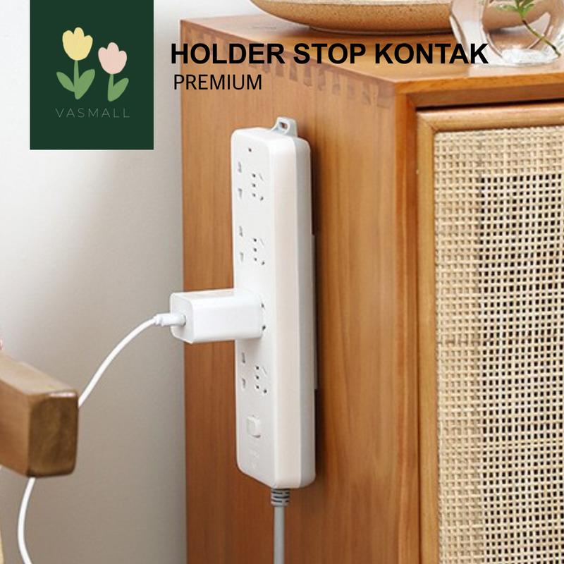 Product Introduction of VASMALL - HOLDER STOP KONTAK | COLOKAN LISTRIK TEMPEL DINDING | SOCKET STOP KONTAK | HOLDER GANTUNGAN 0