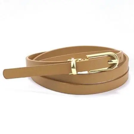 TSA (COD) Ikat Pinggang Wanita Fashion Gesper Kecil Bahan Kulit PU Ring Belt Ikat Pinggang Gamis Wanita Gaya Casual Santai Untuk Kantor Kuliah Vintage Retro Aesthetic For Woman Daily Fashion Style 4