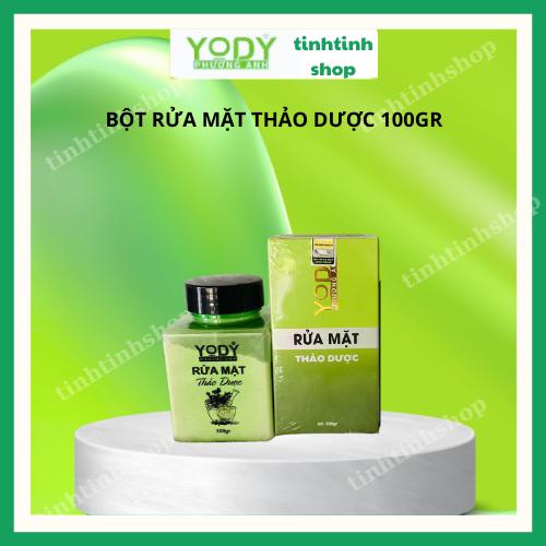 Bột rửa mặt thảo dươc sach sâu cho mọi loại da yody phương anh 100g Skincare