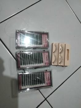 Product Review of CANDY EYELASH BULU MATA DD - CURL RUSSIAN 9MM - 14MM DAN MIX Bulumata Waterproof from N** a**h 🐱** 0