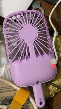 Product Review of (PRODUK ASLI INFINILAPAN) Kipas Angin Mini Genggam Portable Karakter Ice Cream 3 Speed Wind l Kipas Angin Lucu Portable USB l Mini Fan l INFINILAPAN kipas  mini kipas  minilucu from g**e 0