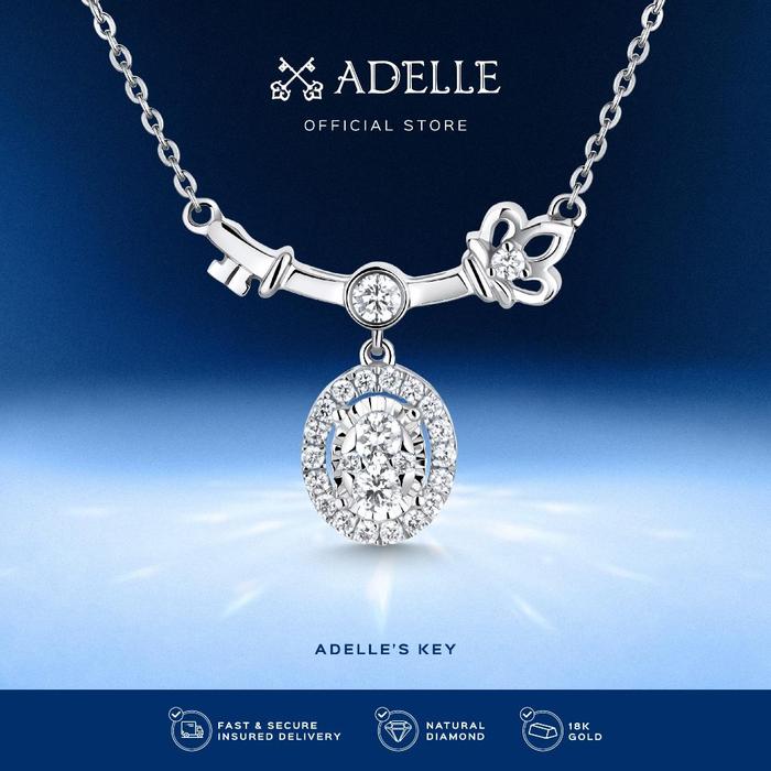 Gambar Adelle Jewellery - Kaylie Necklace - Kalung Emas Berlian dari Adelle Jewellery Kota Administrasi Jakarta Utara Tokopedia