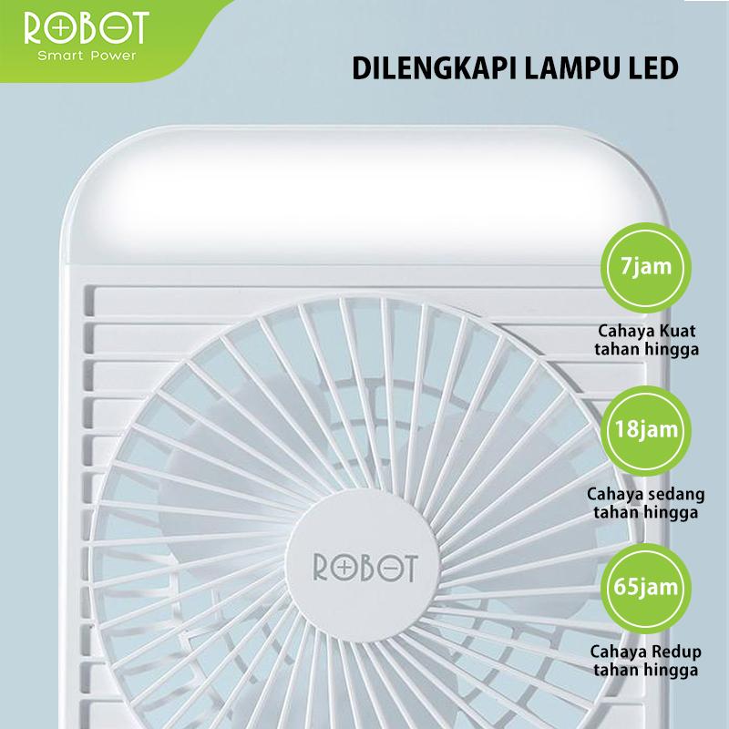 ROBOT RT-BF14 2000mAh 5 inch Rotateable Rechargeable Led Illuminated  OriGaransi Resmi 1 Tahun (RT-BF14) [ BISA COD ] Lighting 1