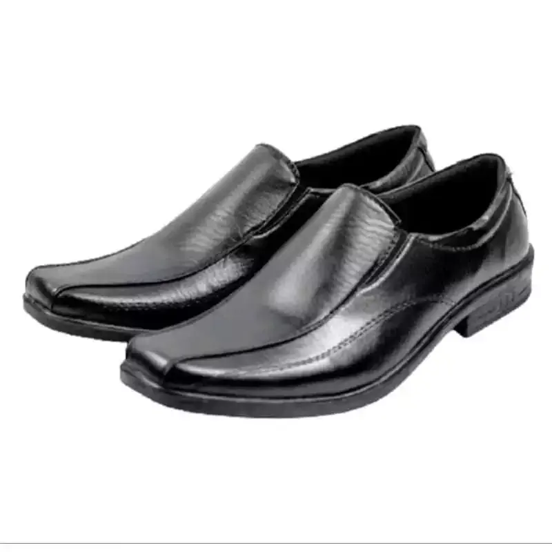 Sepatu Pantopel pria Sepatu Kasual sepatu Kantor Sepatu Kerja Hitam