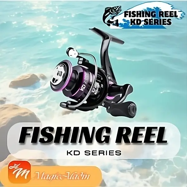 Reel Spinning KD Series Fishing Reel Gear Ratio 4.7:1 /Speed Reel Pancing Metal Body Alat Untuk Olahraga Memancing Ikan di Laut
