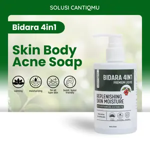 Bidara 4in1 Premium Liquid Body Acne 250ml - Sabun Mandi Body Acne Care & Deep Cleansing (Solusi Kulit Bersih & Sehat)