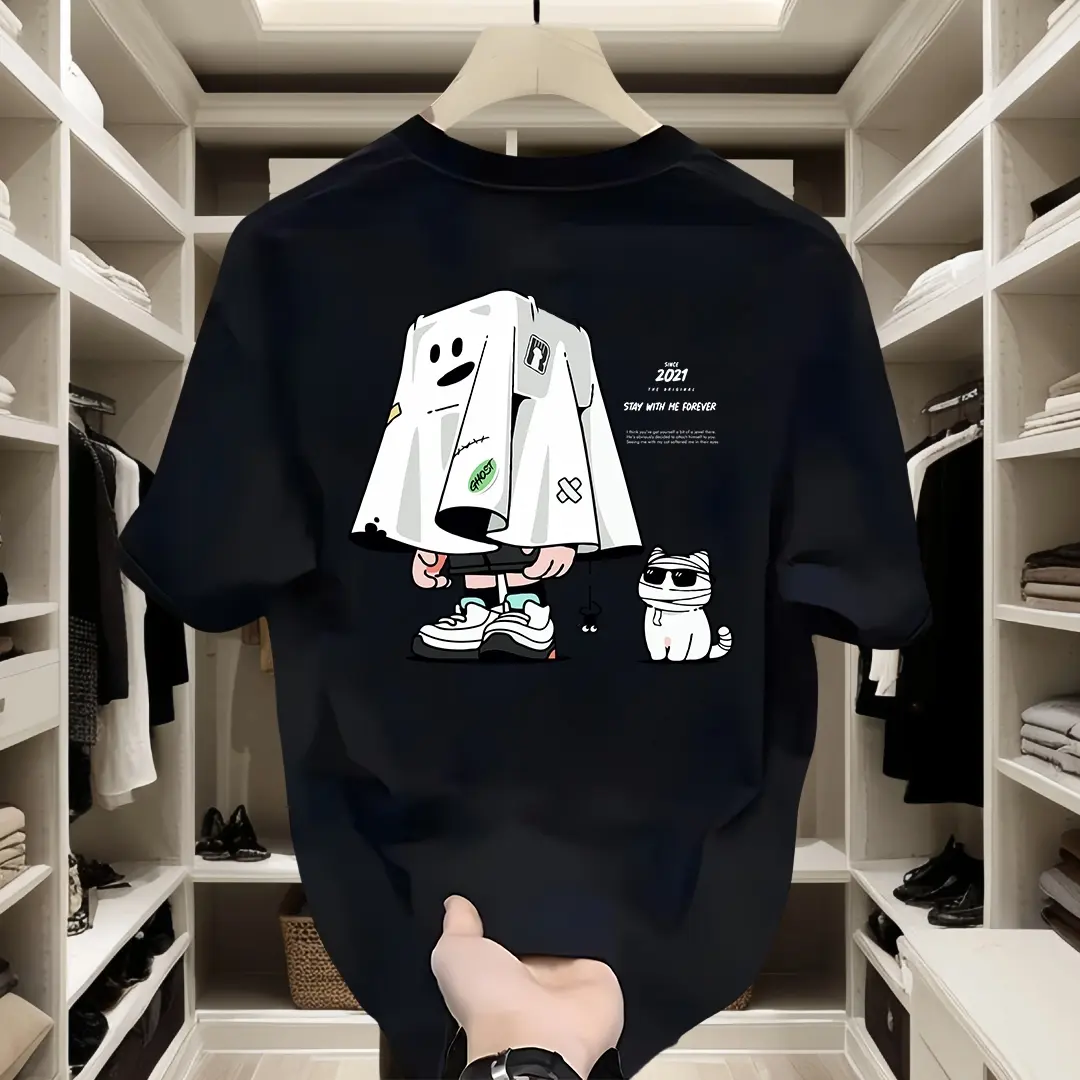 [100% COTTON 24S] Kaos Distro Unisex Katun 24S Cewe Cowo Basic Style Crew Neck Baju Wanita Sablon Atasan Keren Dewasa Motif