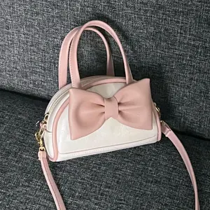 Tas Slempang Miniatur Tas cita Selempang Kecil Lucu Dengan Hiasan Pita Tas Wanita