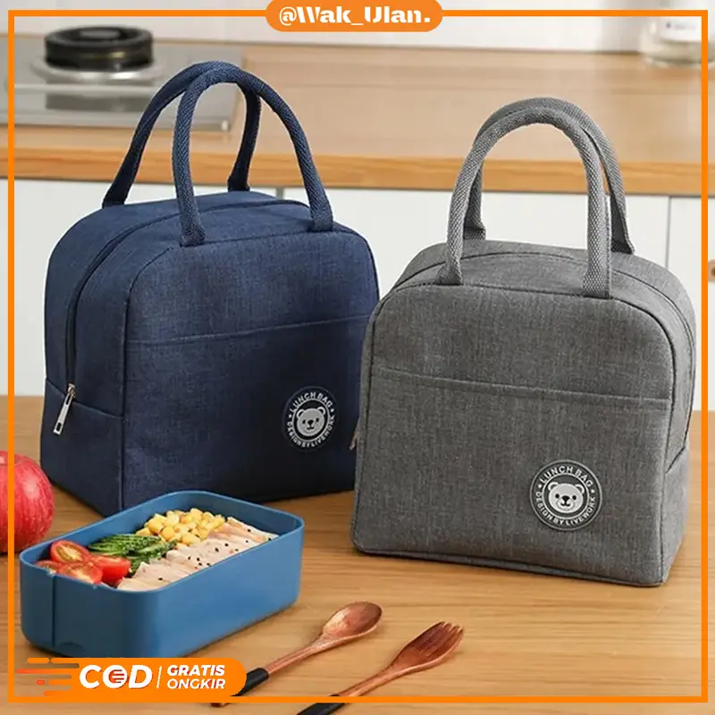 TAS TEMPAT BEKAL LUNCH BAG COOLER BRIVILAS MAKANAN ANAK TAS LUNCH BOX KARAKTER BRIVILAS MURAH 3