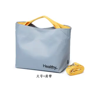 Tas Makan Siang Insulated Oxford Tebal Anti Bocor Daya Tahan Lama Cocok untuk Aktivitas Outdoor