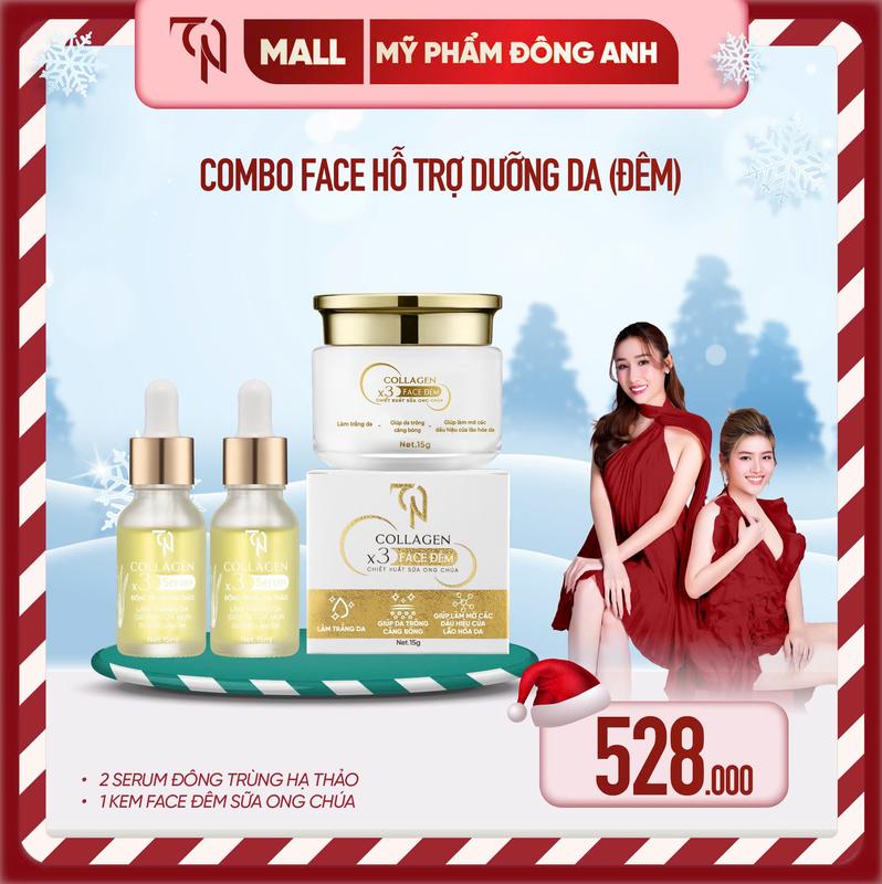 HẾT CHƯƠNG TRÌNH TẶNG PHIẾU COMBO 2 SERUM ĐÔNG TRÙNG HẠ THẢO + 1 FACE ĐÊM SỮA ONG CHÚA
