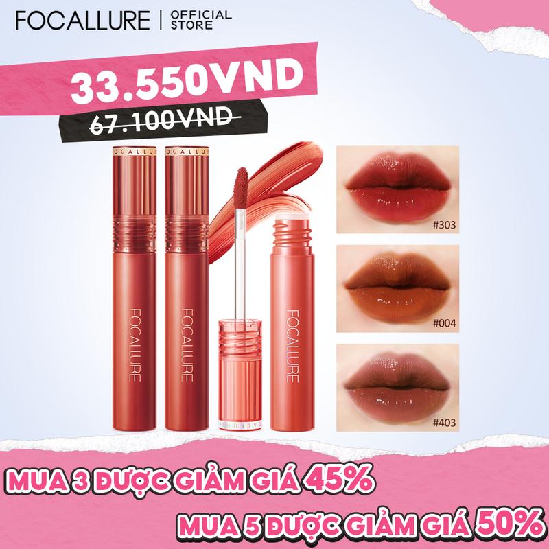Son Kem Lì Focallure Hiệu Ứng Bóng Mờ Không Lem Lâu Trôi Mịn Môi 3g