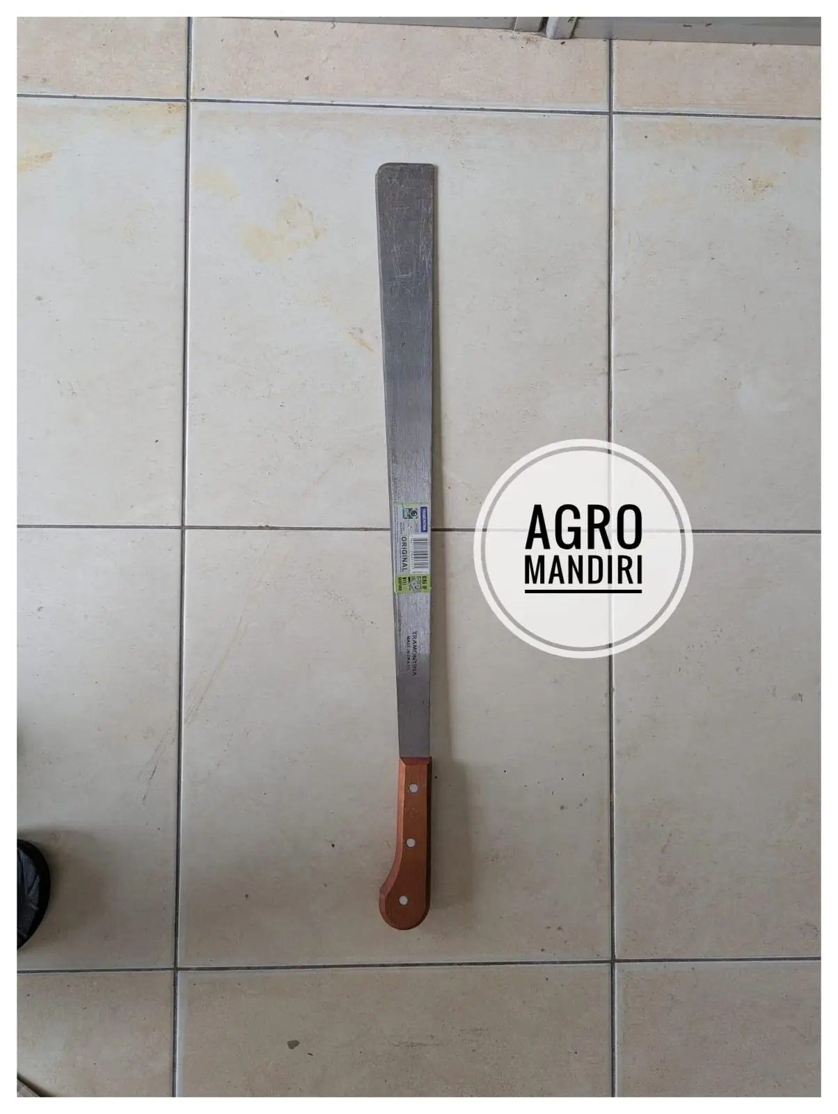 Pisau Okulasi Kebun Pembuka Lahan Tramontina Import Brazil Besi Baja Tebal Kuat Grafting