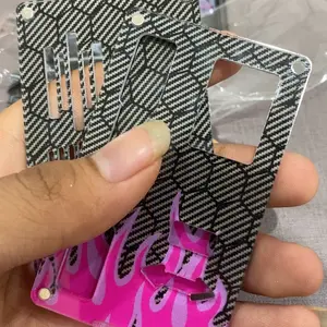 B.80/B.80S Carbon Flames Api Tutup Sepasang termasuk Magnet - Free Custom Nama