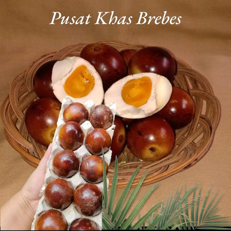 Telur Asin Brebes Organik Snack 15 Butir - Makanan Ringan Telur Food Camilan telur Cemilan Keripik 4
