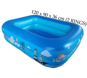 Kolam Renang Anak 120cm Kotak Alas Gelembung Kolam untuk Mandi Bola Murah