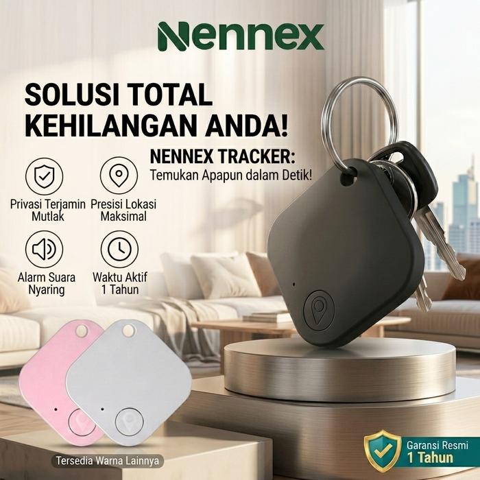 Promo Nennex Smart Tag Tracker Bluetooth Anti Hilang Khusus iOS ...