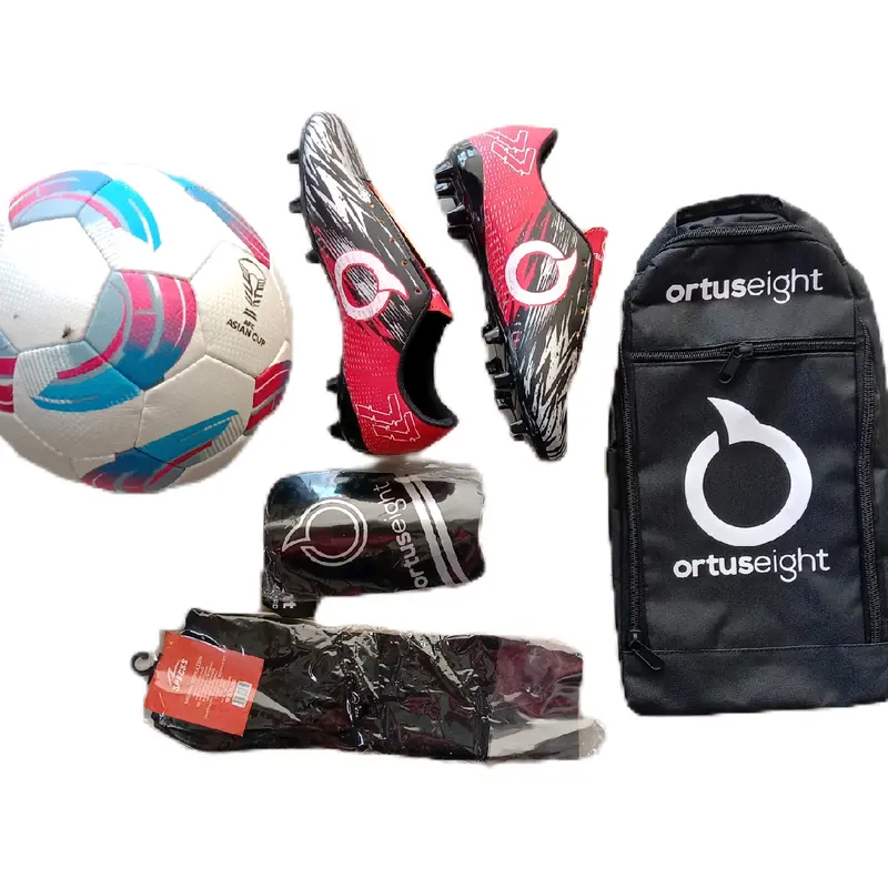Sepatu bola anak paket lengkap size 33 34 35 36 37 Sepak bola Outdoor Sport 0