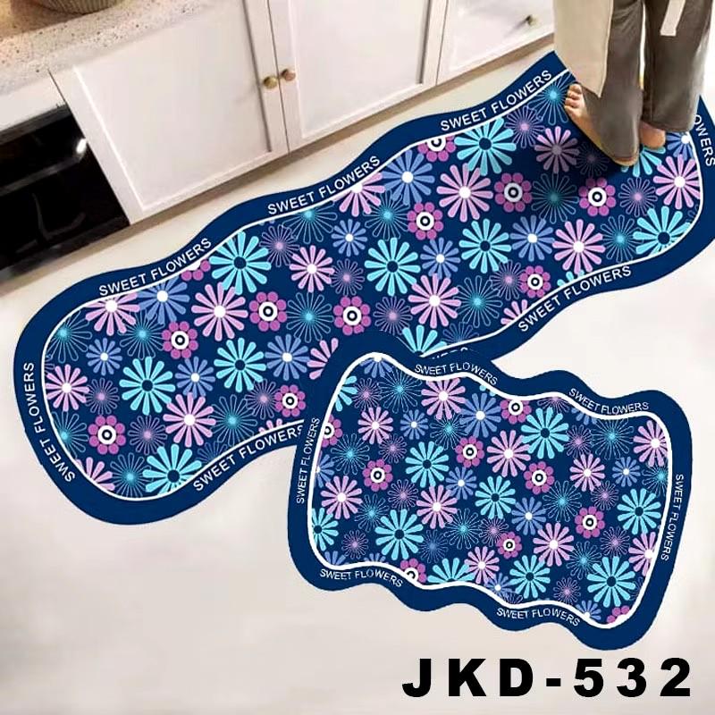 Product Introduction of Keset Dapur 2 in 1 Door Mat Trendy Keset Kaki Dapur Kamar Tebal Anti Slip rumbai 18