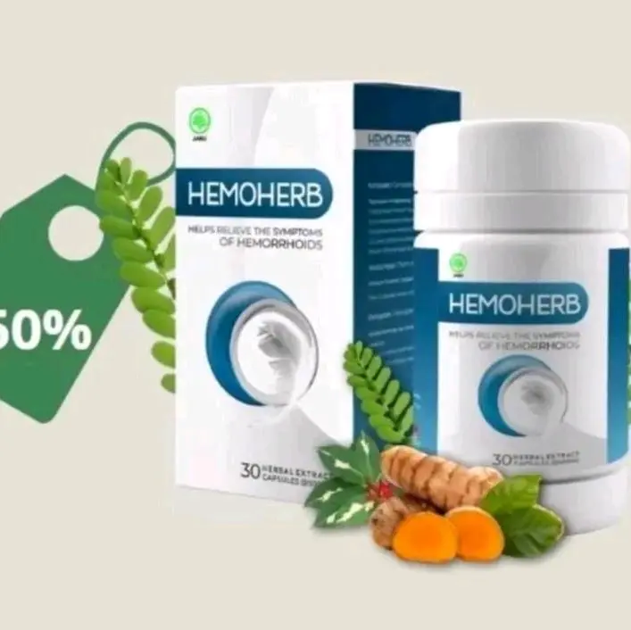 Hemoherb herbal,wasir ambeien 100℅ original