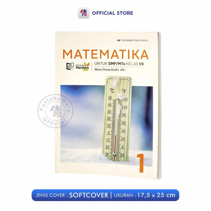 Gambar Buku Kurikulum Merdeka Erlangga SMP Kelas 7 - VII / Matematika / Pendidikan Pancasila / Mardika Basa / Koding dan KA ? Informatika / IPA / Marbi / Explore Koding Untuk SMP/MTs Kelas 7 - VII Kurikulum Merdeka Revisi / ERLANGGA - MATEMATIKA 7 dari Pustaka Baru Press Kab. Bantul 4 Tokopedia