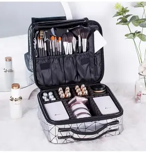 Tas Kosmetik MEWAH BESAR PREMIUM WATERPROOF - Make Up Travel Organizer Bag Wanita Tas Makeup Tas Make up / Kotak MakeUP Kotak Make up / Koper MakeUp Koper Make Up