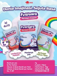 FUWAWA PERMEN KAPAS - Arumanis Kapas Lembut Selembut Awan Soft Cotton Candy Lumer