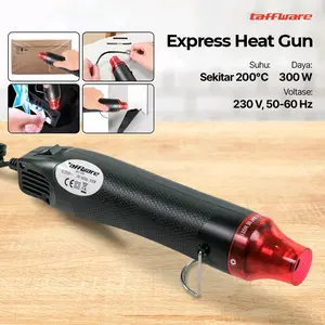 Taffware QST Express Heat Gun Hot Blower Vinyl 230V 300W - QST-220 Listrik Multifungsi