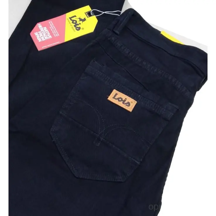 PROMO CUCI GUDANG CELANA PANJANG JEANS PRIA LOIS TERLARIS TERMURAH (BISA BAYAR DITEMPAT)/Celana Jeans Lois Biru