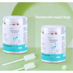 Pembersih mulut bayi isi 30 pcs usia 0-3 bulan -Baby mouth oral cleaner