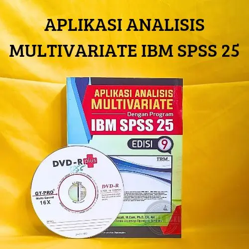 BUKU APLIKASI ANALISIS MULTIVARIATE DENGAN PROGRAM IBM SPSS 25 + CD EDISI 9 TERLARIS 0