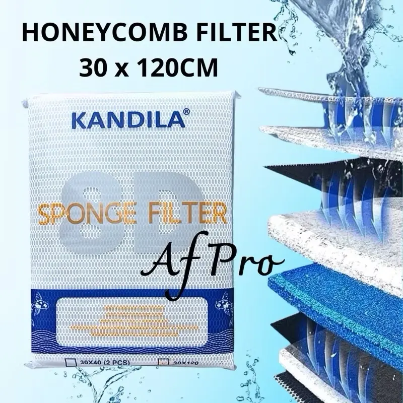 KAPAS FILTER AQUARIUM DAN KOLAM 8D 15 D PENYARING KOTORAN DAN PEMBERSIH AIR