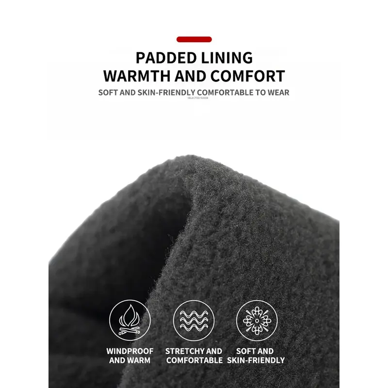 Sarung Tangan Sepeda Motor Anti Slip Touchscreen Windproof XL - ST23 Sepak 4