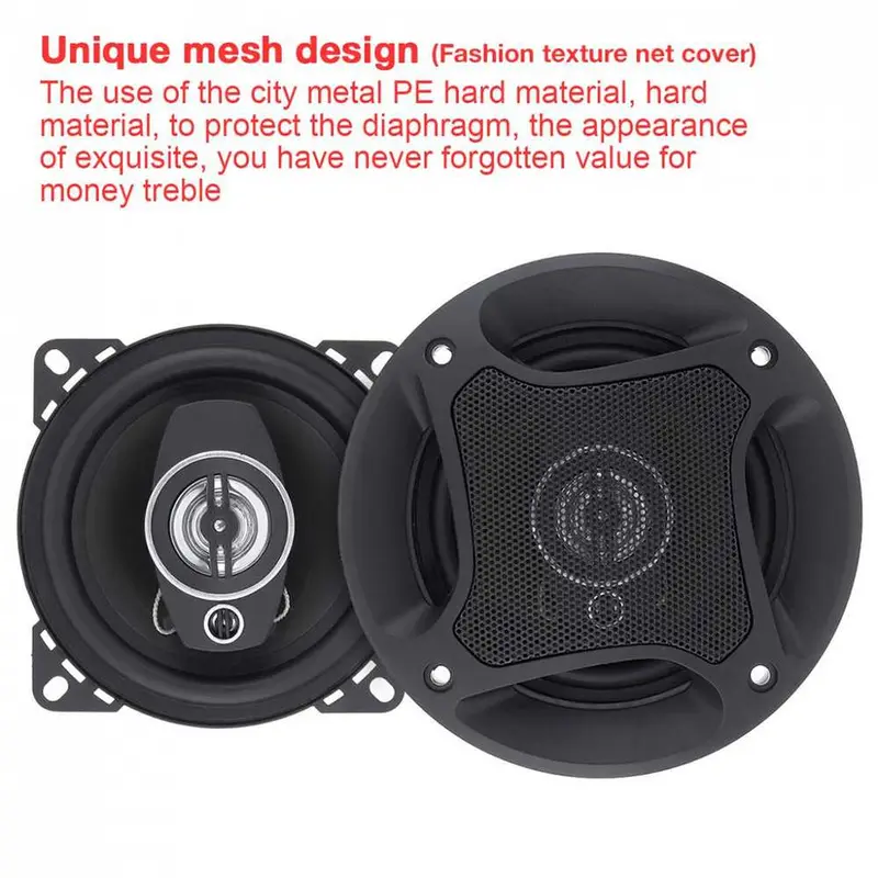 COD Pcinener 2PCS Speaker Pintu Mobil Full Bass Avanza Truk Canter Grand Max HiFi 4 Inch 250W TS1072 3