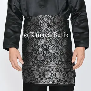 Songket samping melayu // rumpak melayu // kain songket samping melayu // songket bapak // songket pria // songket palembang // sarung songket pinggang Selendang