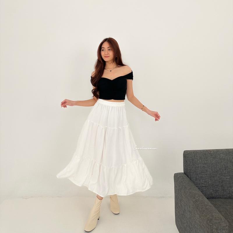MISTY LONG SKIRT | Rok panjang wanita Airflow 1