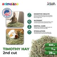 Gambar Animalnco Timothy Hay 2nd Cut 500gr Makanan Kelinci Guaniea Pig dari Java Reptile Kota Administrasi Jakarta Selatan 3 Tokopedia