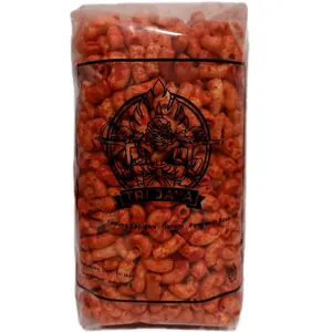 Tri Jaya MAKRONI 400GR HALAL KRIUK BUMBU UMAMI DIJAMIN ENAK DAN NAGIH Produk Snack Terbaik