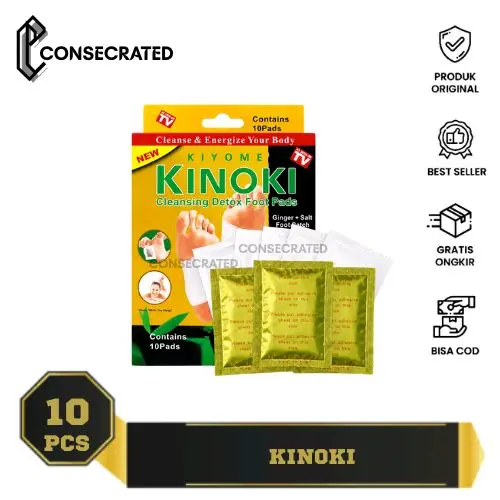 KOYO KAKI KINOKI GOLD DETOX FOOT PADS ORIGINAL BOX